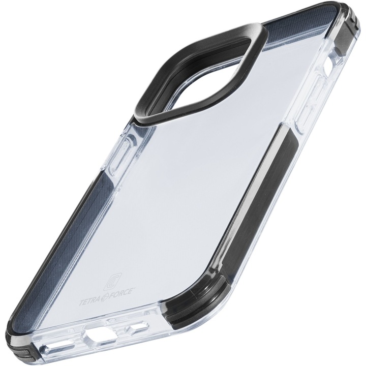 Husa de protectie Cover Cellularline Tetra pentru iPhone15 Plus TETRACIPH15MAXT, Transparent