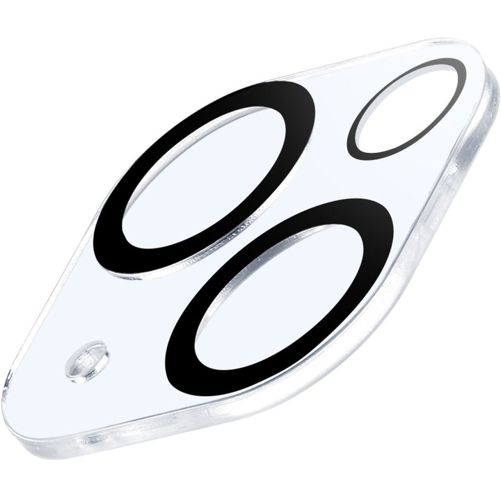 Стъклен протектор за камера Сellularline за iPhone 15/15Plus CAMERALENSIPH15