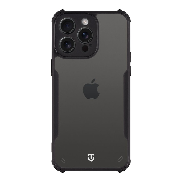 Предпазен калъф Tactical Quantum Stealth за iPhone 15 Pro Max, Black Frame