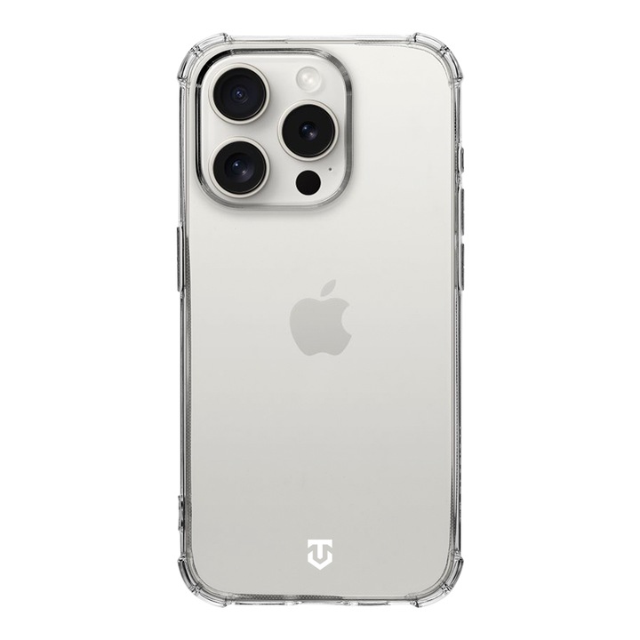 Husa de protectie Cover Tactical TPU Plyo pentru iPhone 15 Pro, Transparent