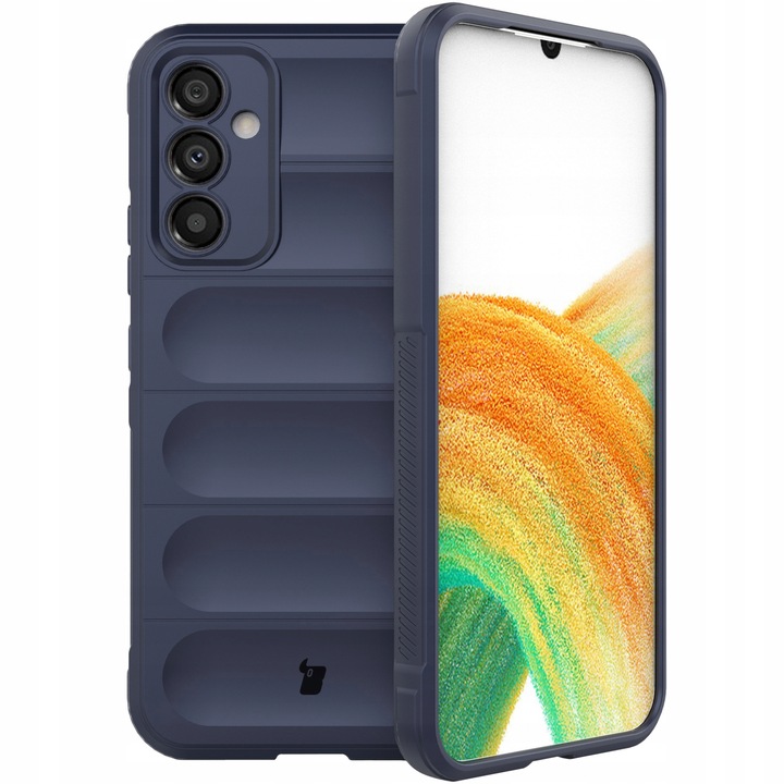 Husa Bizon pentru Galaxy A34 5G, carcasa, husa, husa, bleumarin