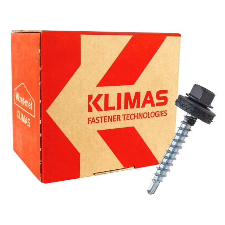 Set de 250 suruburi, Wkret-Met, 4.8 x 25 mm