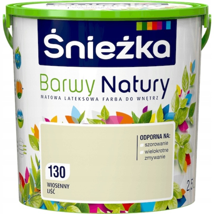 Festék, Sniezka, Spring Leaf, 2,5 L