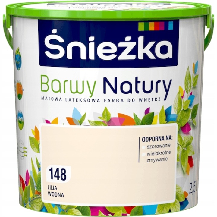 Festék, Sniezka, Water Lily, 2,5 L