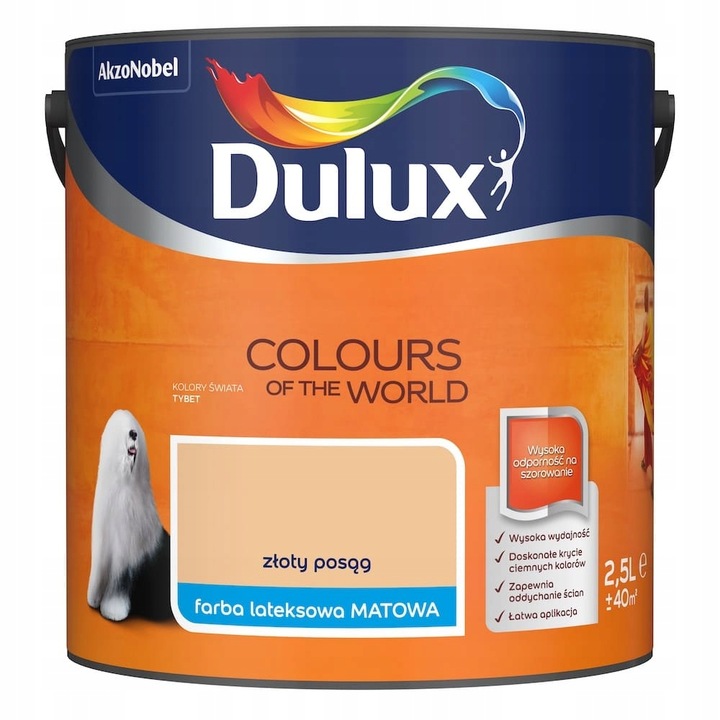 Латексова боя Dulux Golden Statue Matt 2,5л