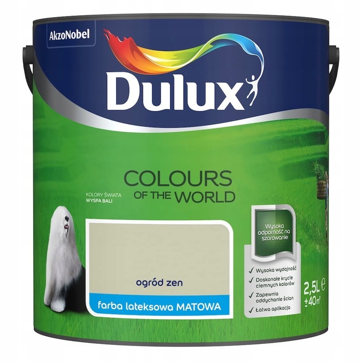 Латексова боя, Dulux, Zen Garden, 2.5L