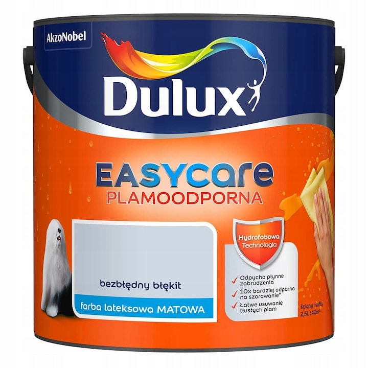 Vopsea EasyCare, Dulux, Flawless Blue, 2.5L