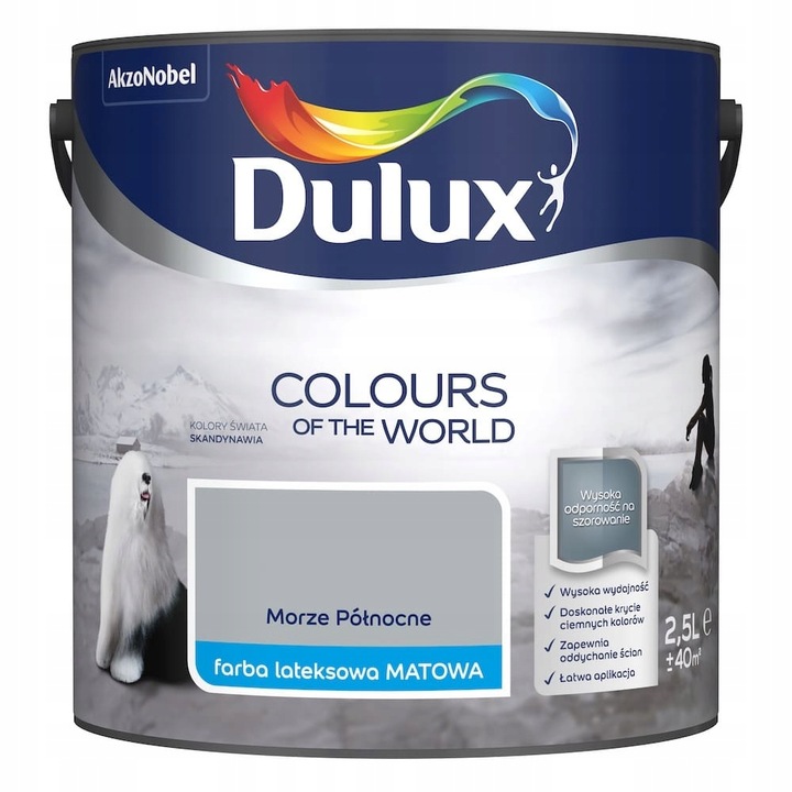 Боя, Dulux, North Sea Matt, 2.5L