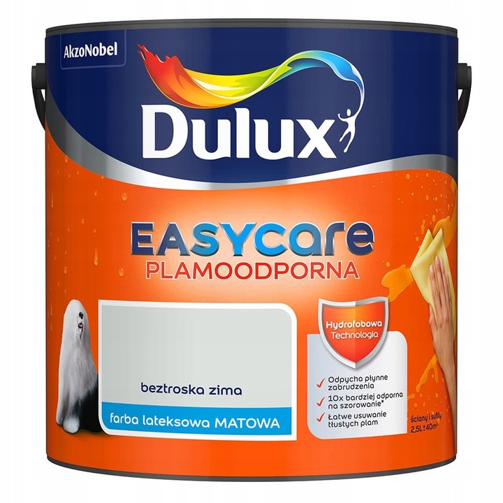 Vopsea EasyCare, Dulux, Carefree Winter, 2.5L