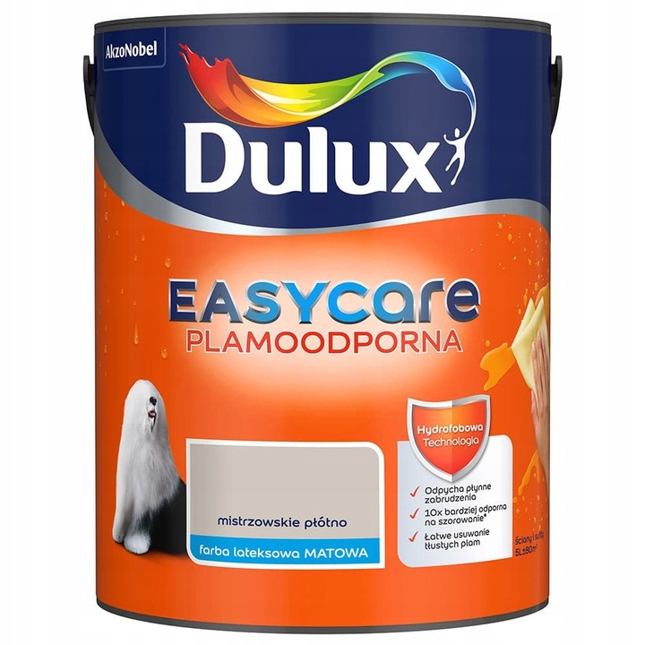 EasyCare festék, Dulux, vászon matt, 5L