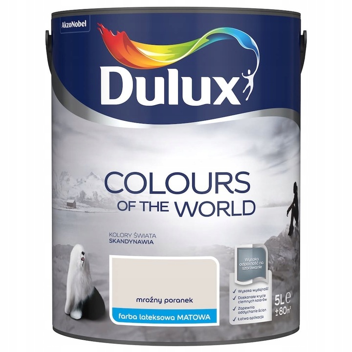 Декоративна боя, Dulux, 5 л, Крем