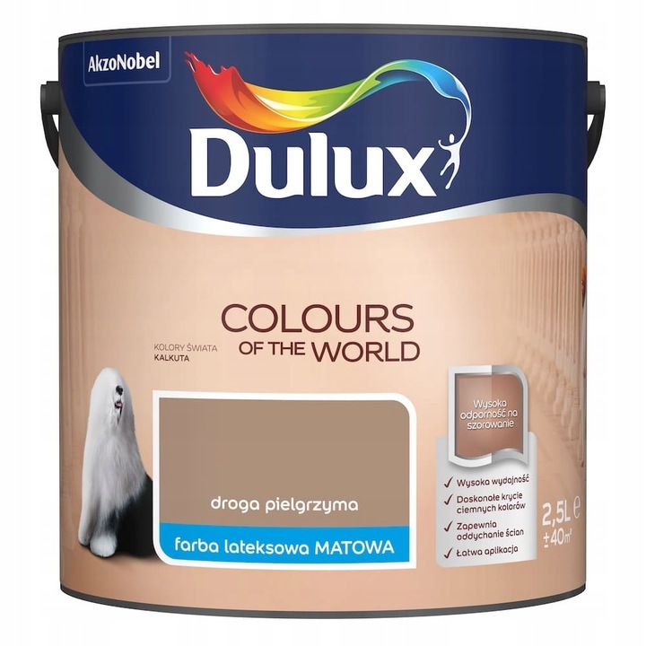 Боя Dulux, Kolory Swiat, Brown, 2.5L