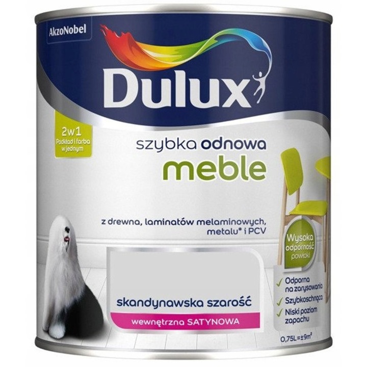 Dulux bútorfesték, Gray 0.75L
