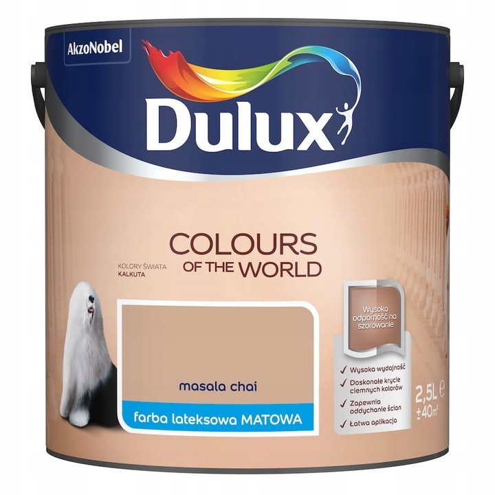 Боя, Dulux, Kolory Swiat Masala Chai 2.5L