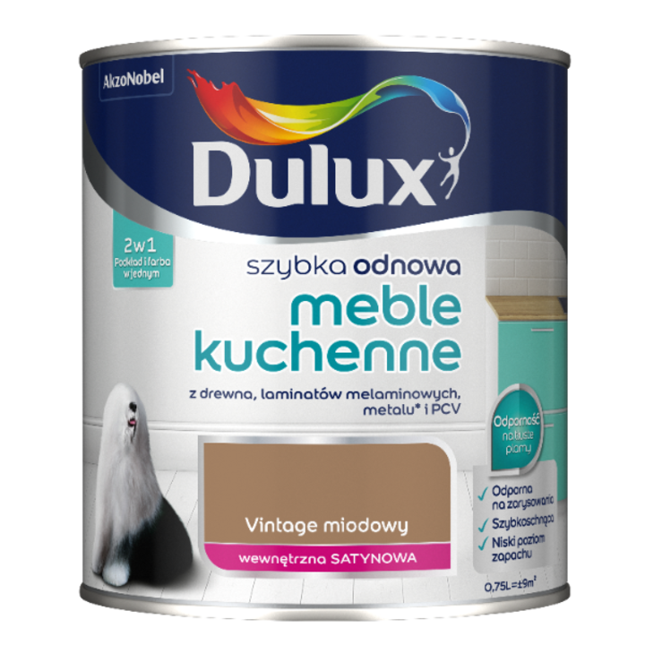 Festék, Dulux, Barna, 0,75 l