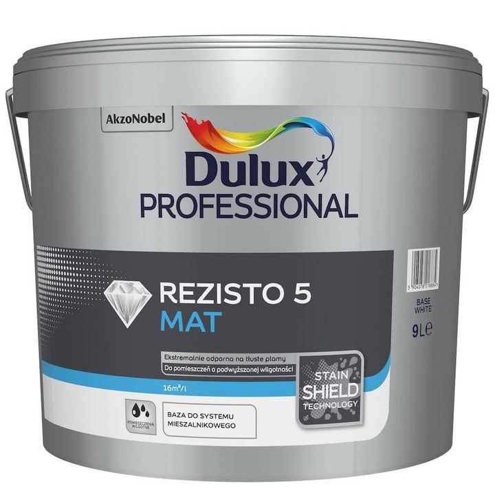 Festék, Dulux, Fehér, 9L