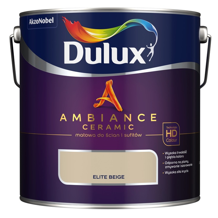 Festék, DULUX, 2,5 L, Bézs