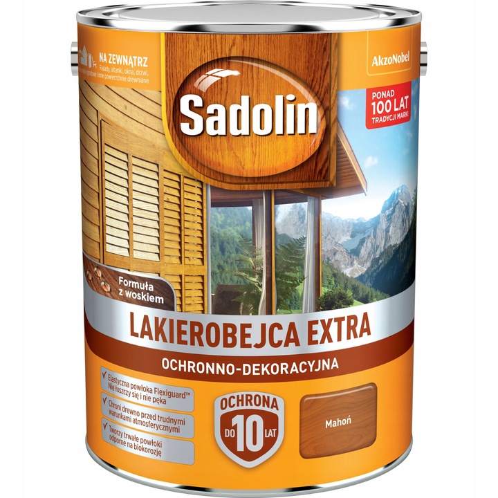 Lac Sadolin EXTRA Mahony 5L