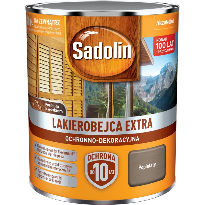 Lakk Sadolin Extra Szürke 0.75L