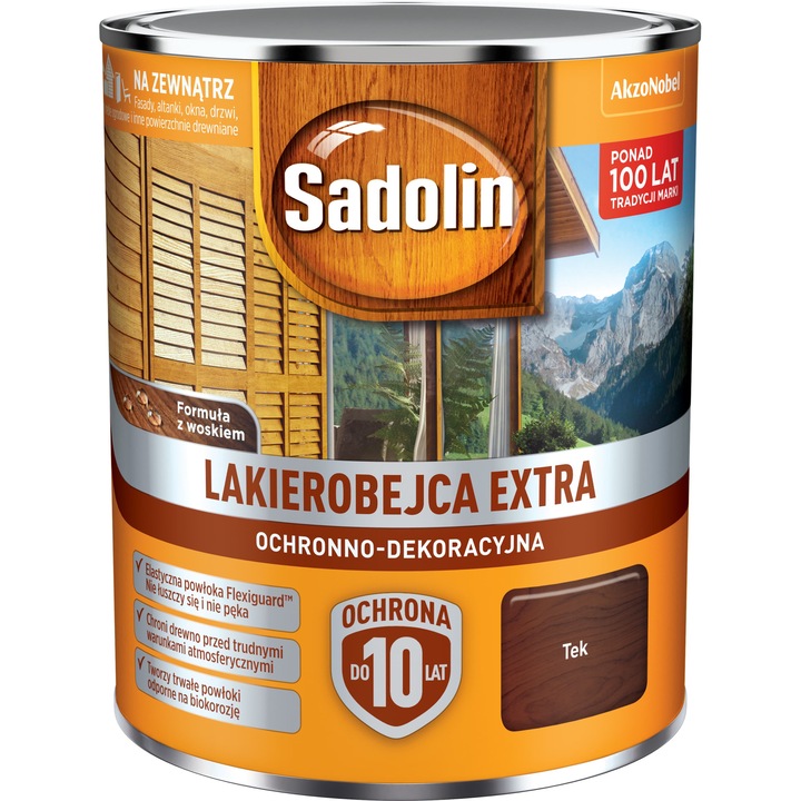 Lakk, Sadolin, Extra Tek modell, 0,75l