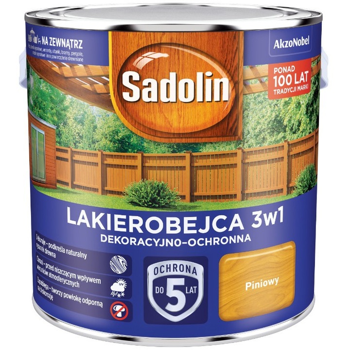 Sadolin Lazúr 3in1 Fenyő 2.5L