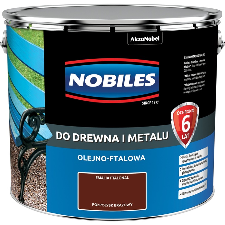 Боя Nobiles Кафява 10L