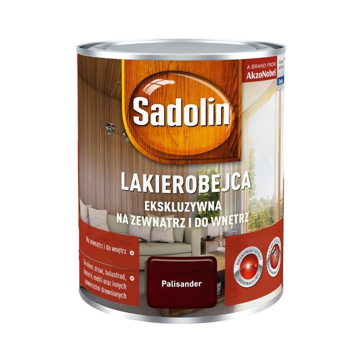 Lakk, Sadolin, 0,75 l, Barna