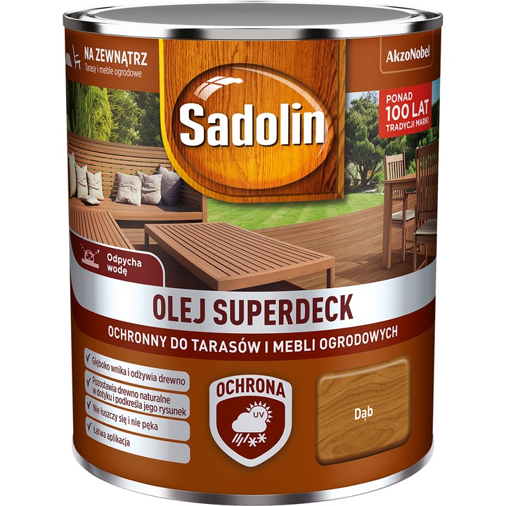 Faolaj, Sadolin, 0,75 l, Barna