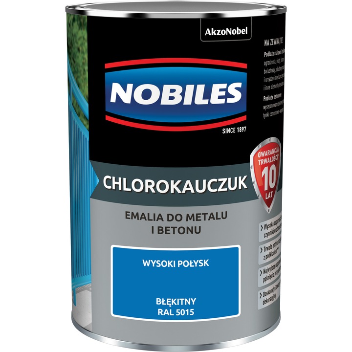 Vopsea Sadolin albastru 0,9L