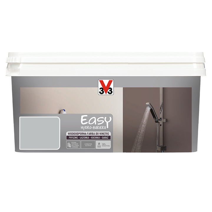V33 Vopsea lavabila Arctic Fog 2L