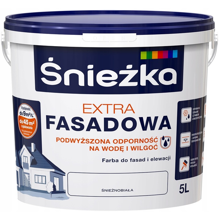 Боя за фасади, Sniezka, Extra, Снежанка, 5л