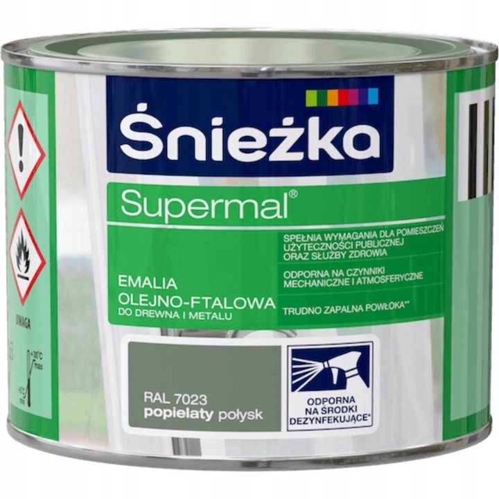 Olaj fához és fémhez, Sniezka, 0,2 l, szürke