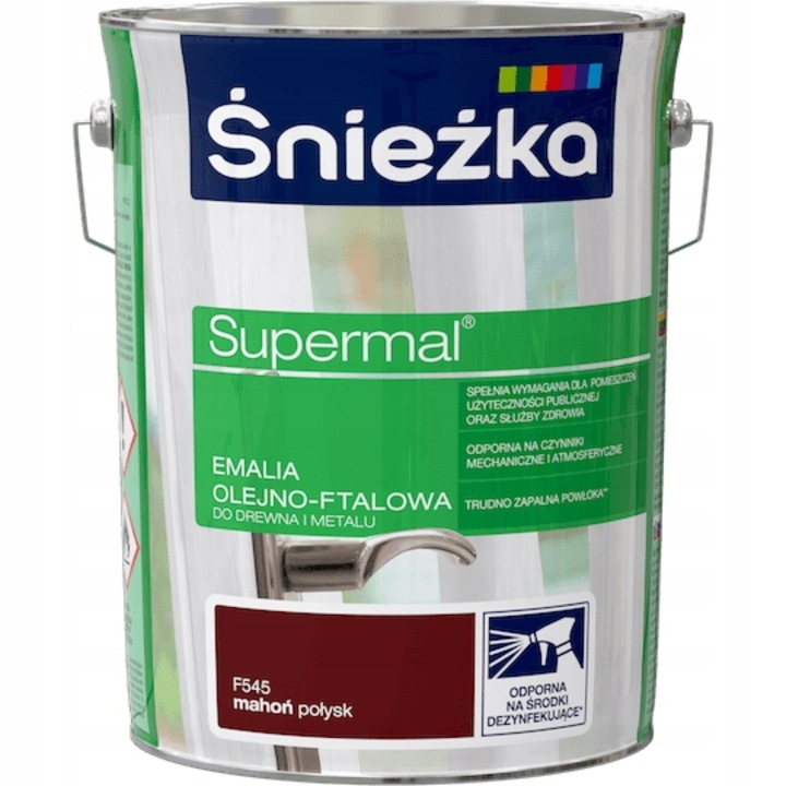 Olaj fához és fémhez, Sniezka, 5 l, mahagóni