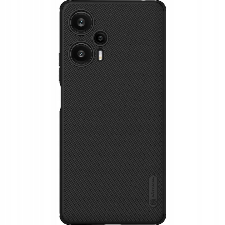 Калъф за телефон, Nillkin, Съвместим с Xiaomi POCO F5, черен