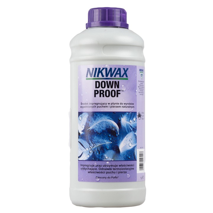 Down Proof impregnáló folyadék, Nikwax, 1000 ml
