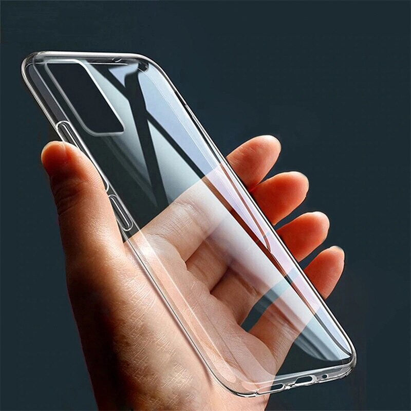 EASSGU Custodia Morbida In Silicone TPU Per OPPO A74 4G | Cover Antiurto Azzurra