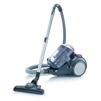 Aspirator fara sac Severin CY7089 Single Cyclone, 750 W, container 2.1, filtru HEPA 13, control reglabil al puterii, Gri