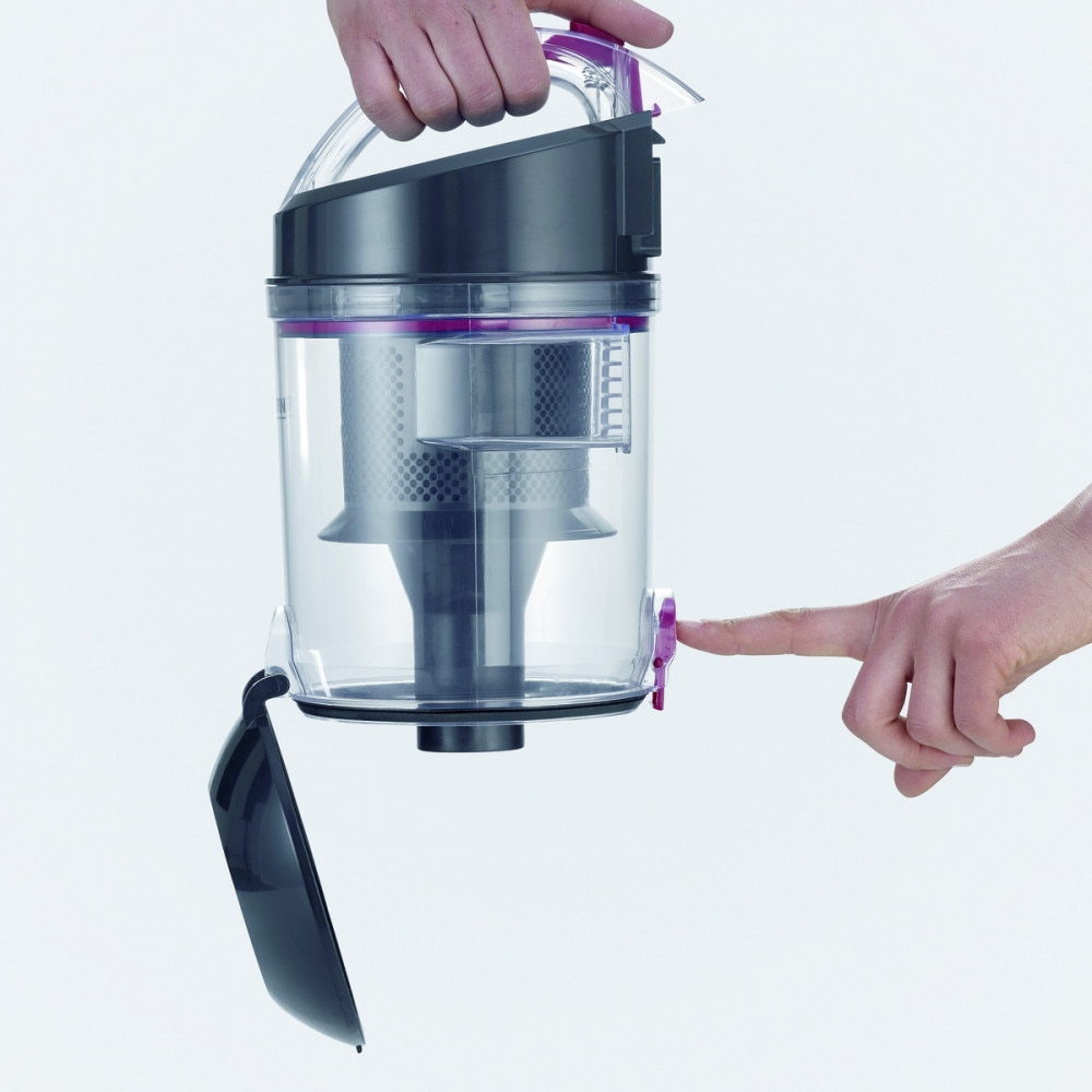 Aspirator fara sac Severin CY7089 Single Cyclone, 750 W, container 2.1, filtru HEPA 13, control reglabil al puterii, Gri