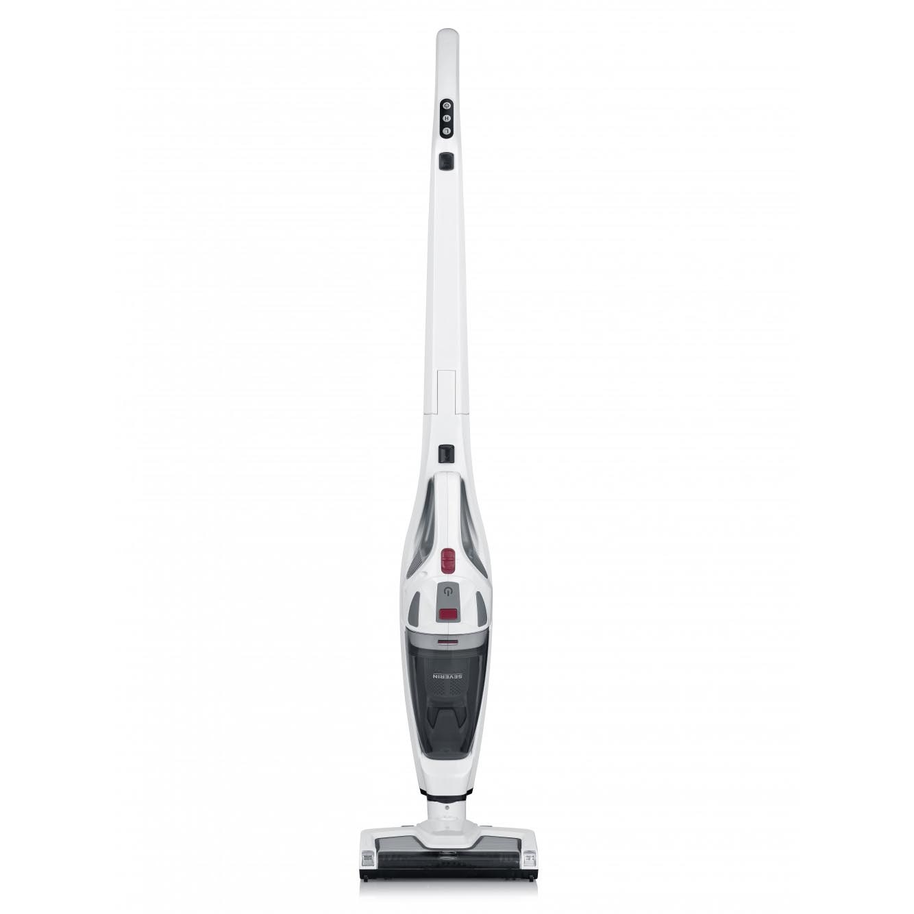 Aspirator vertical fără fir, Severin HV7173 2IN1 120W, 18.5V, Timp de funcționare aprox. 35 minute, Capacitate rezervor 650 ml, alb