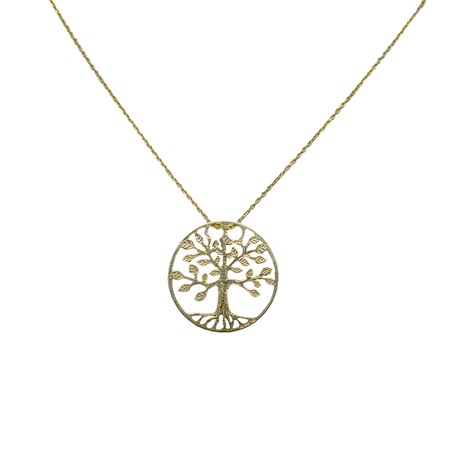 Lant cu Pandantiv Copacul Vietii - Aur 14K - eMAG.ro