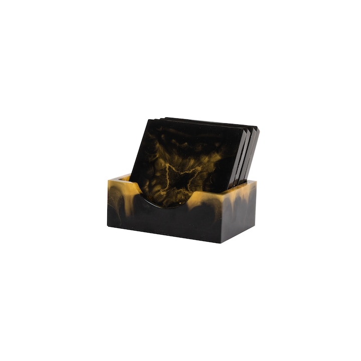 Комплект от 4 поставки за чаши Kuko Gold Touch