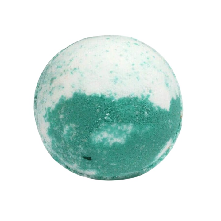 Bila efervescenta de baie Menta, Tea Tree si Unt de Shea 180g