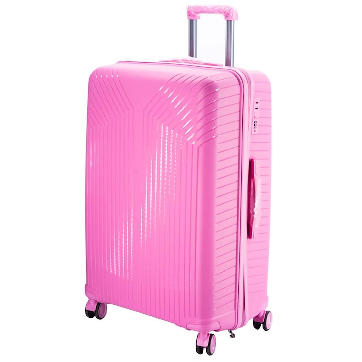 Dollcini, Световен куфар за пътуване 20", 53x 21x 34 см, (357910-202C), розов
