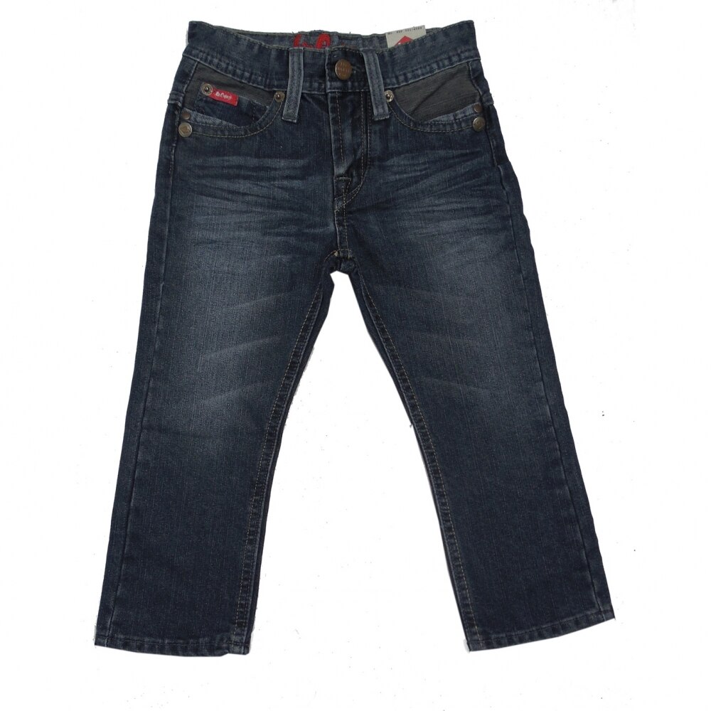 Pantaloni lungi jeans, copii, Albastru