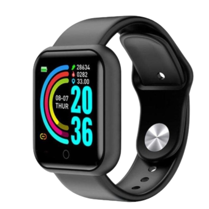 Смарт Часовник У68, Пулс, Kрачки, Разстояние, Мултиспорт, Bluetooth, Известия за Разговори