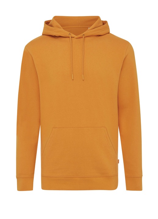 Hanorac Portland, Ronic, 50% bumbac organic-50% bumbac reciclat, interior fleece, Portocaliu