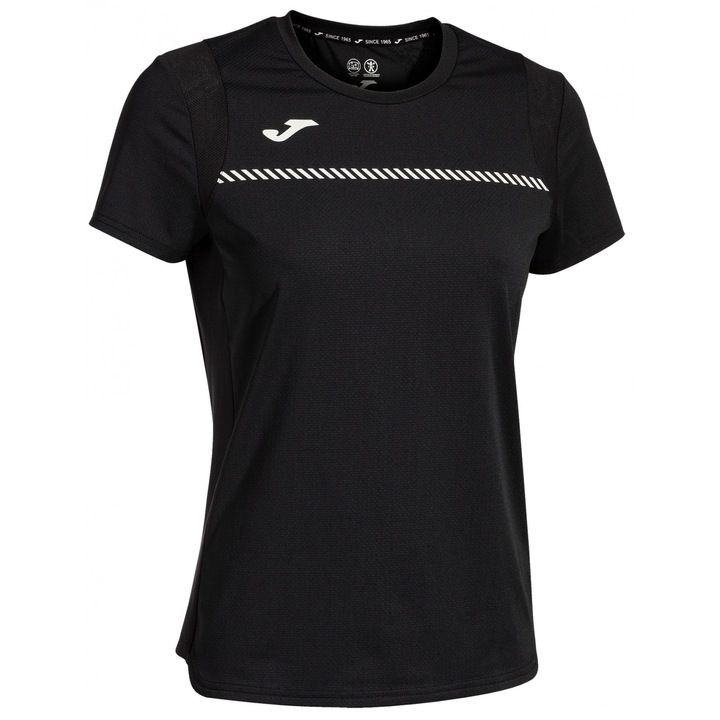 Tricou maneca scurta Smash 901797.100, Joma, Negru, Negru