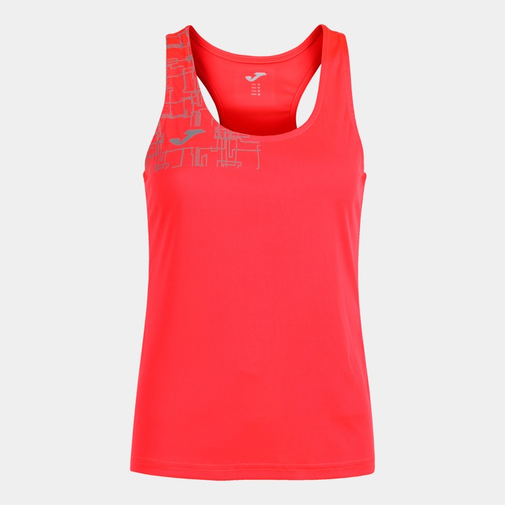 Tricou fara maneca Elite VIII 901260.040, Joma, Coral fluorescent, Portocaliu