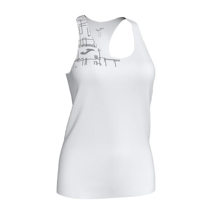 Tricou fara maneca Elite VIII 901260.200, Joma, Alb, Alb