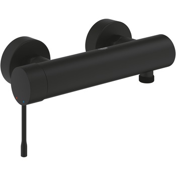 Baterie dus Grohe Essence 25252KF1, 1/2'', aparenta, monocomanda, mat, negru